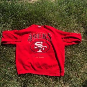 VINTAGE 49ers Crewneck SIZE  XXL